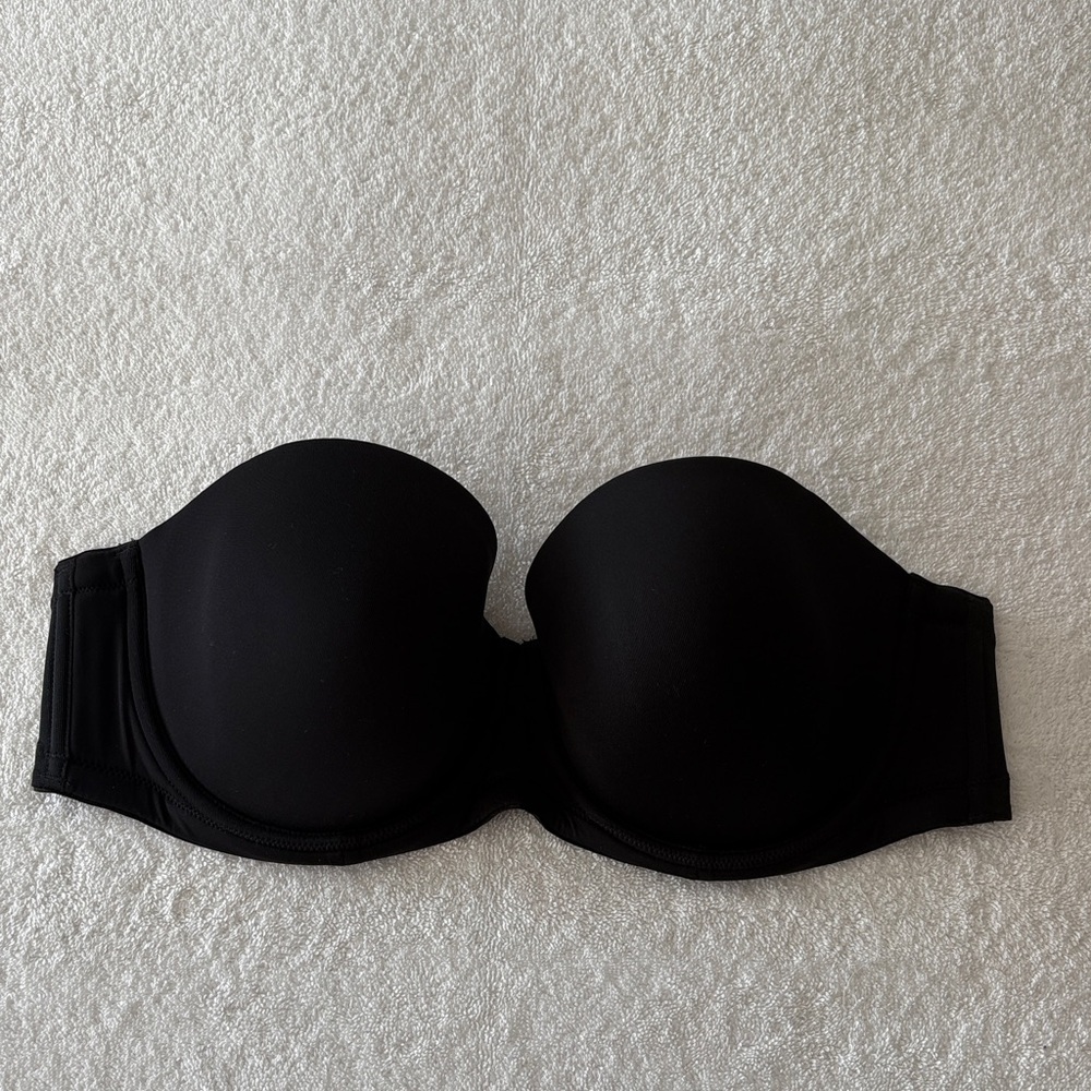 Wacoal Red Carpet Strapless Underwire Bra, Black, 40C (no removable straps)